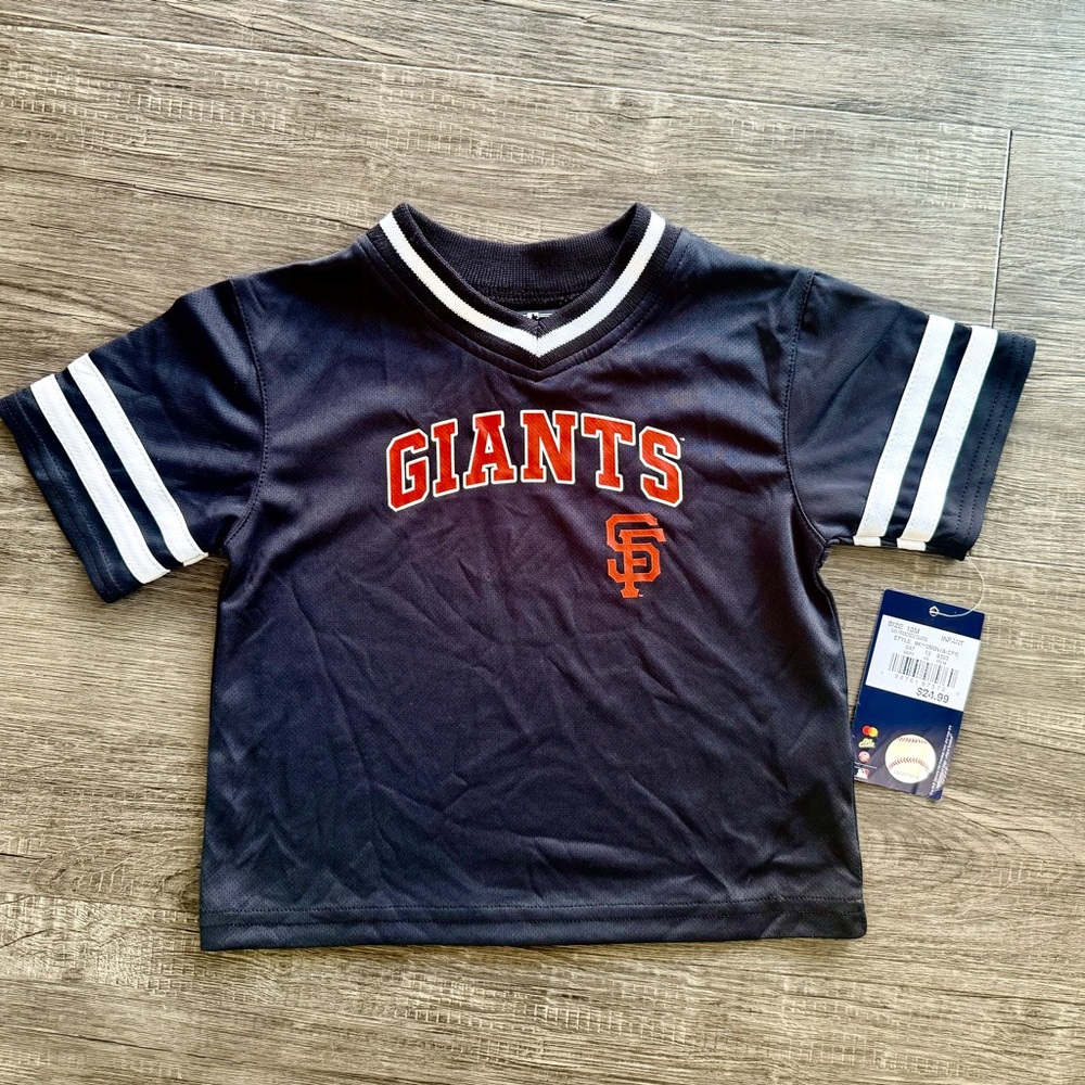 Genuine Merchandise Infants Black Giants Jersey